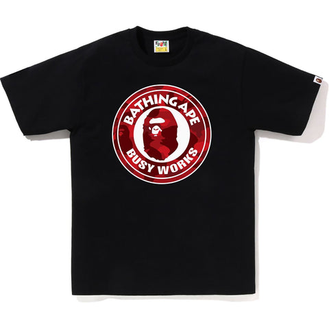 COLOR CAMO BUSY WORKS TEE MENS
