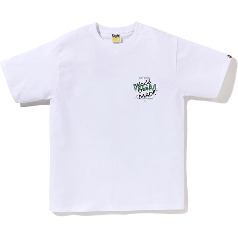 WOODLAND CAMO WGM APE HEAD TEE MENS