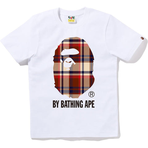 BAPE CHECK BY BATHING APE TEE LADIES