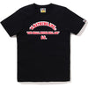 A BATHING APE LETTERED TEE LADIES
