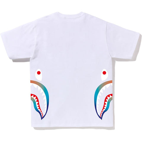 GRADATION SIDE SHARK TEE MENS