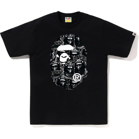 APE HEAD GRAFFITI BIG APE HEAD TEE MENS