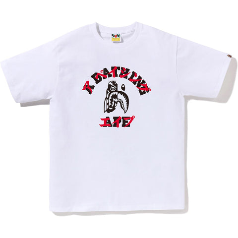 TIGER SHARK JAPANESE LETTER TEE MENS