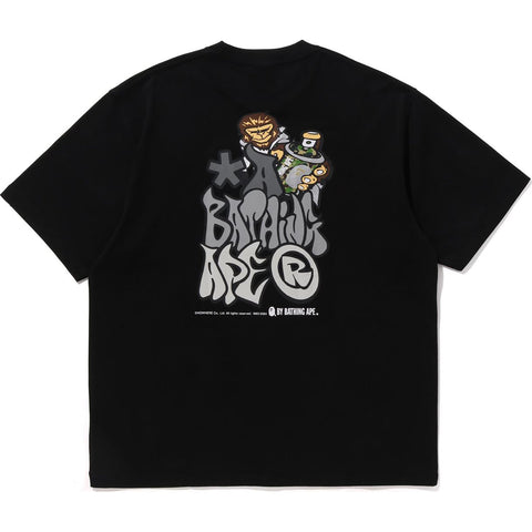 GRAFFITI BAPE RELAXED FIT TEE MENS