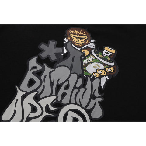 GRAFFITI BAPE RELAXED FIT TEE MENS