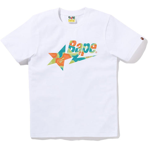 LIQUID CAMO BAPE STA LOGO TEE LADIES