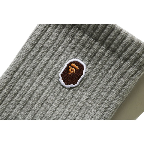 APE HEAD ONE POINT SOCKS MENS