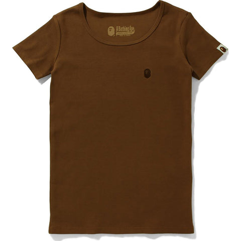 APE HEAD ONE POINT RIB TEE LADIES