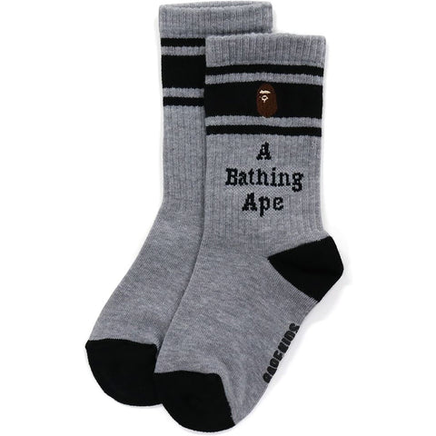 APE HEAD RIB SOCKS KIDS