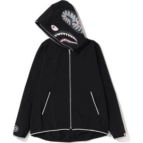 STRETCH REFLECTIVE SHARK FULL ZIP HOODIE LADIES