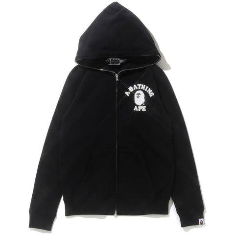 COLLEGE FULL ZIP HOODIE LADIES