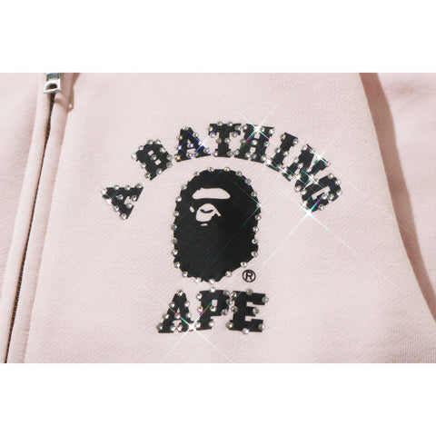 COLLEGE FULL ZIP HOODIE LADIES
