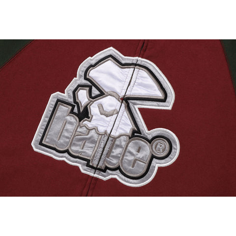 BAPE HOCKEY GRAPHIC RELAXED FIT FULL ZIP HOODIE MENS