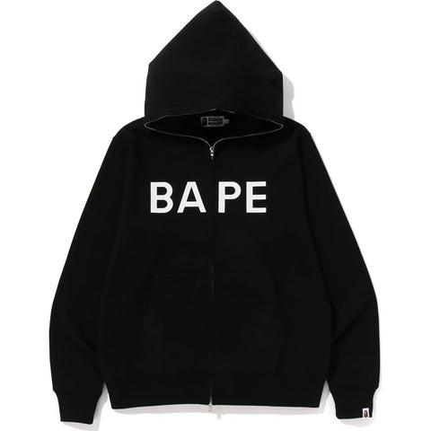BAPE FULL ZIP HOODIE BAPEC MENS