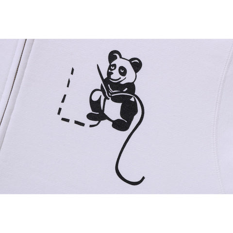PANDA FULL ZIP HOODIE LADIES