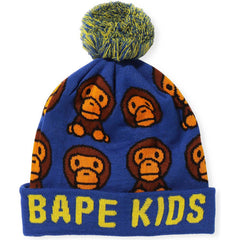 BABY MILO PATTERN KNIT CAP KIDS