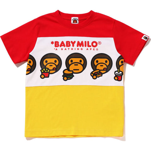 BABY MILO JUNK FOOD COLOR BLOCK TEE KIDS