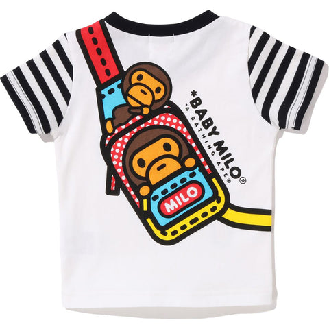 BABY MILO ONE SHOULDER PRINT TEE KIDS