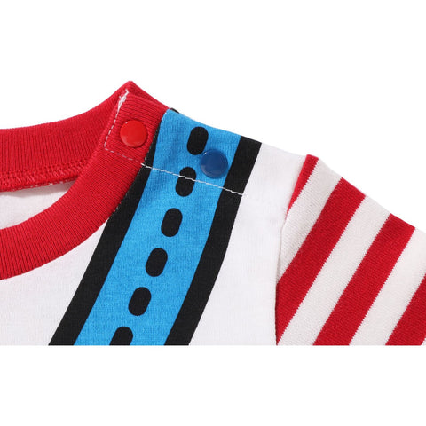 BABY MILO ONE SHOULDER PRINT TEE KIDS