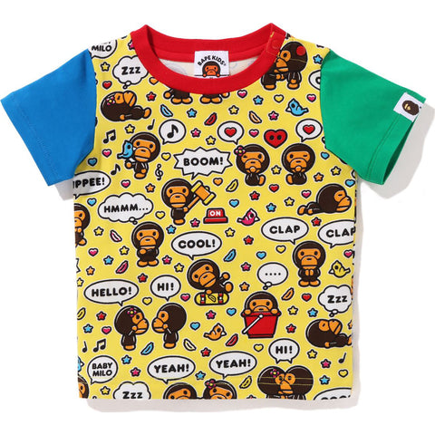 BABY MILO SPEECH BALLOON TEE KB KIDS