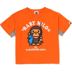 BABY MILO BLACK BASS LOOSE FIT TEE KIDS