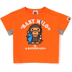 BABY MILO BLACK BASS LOOSE FIT TEE KIDS