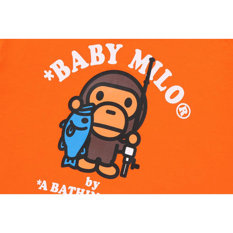BABY MILO BLACK BASS LOOSE FIT TEE KIDS
