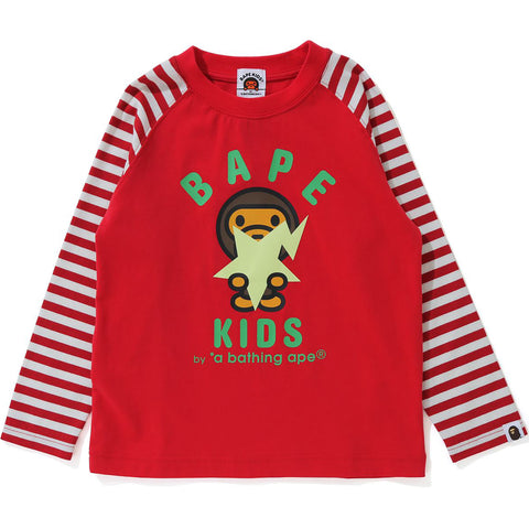 BABY MILO GRAW IN THE DARK STA L/S TEE KIDS