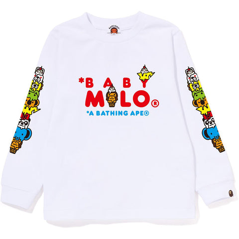 BABY MILO FRIENDS ICE CREAM L/S TEE KIDS