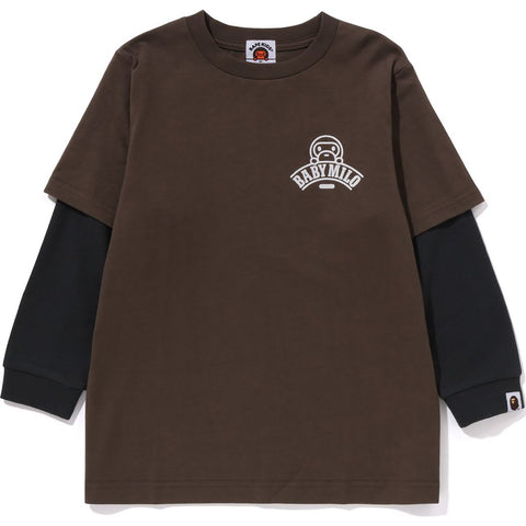 BABY MILO LAYERED L/S TEE LOOSE FIT KIDS