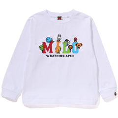 MILO COLORFUL LOGO BABY MILO FRIENDS L/S TEE KIDS