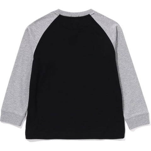 MILO FACE RAGLAN LS TEE KIDS