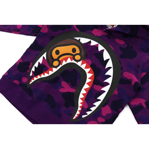 COLOR CAMO MILO SHARK PULLOVER HOODIE KIDS