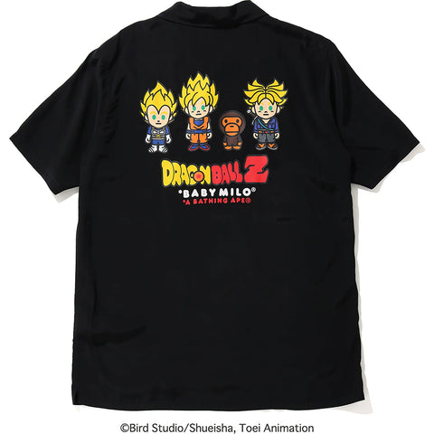BAPE X DRAGON BALL Z BABY MILO SUPER SAIYAN SHIRT MENS