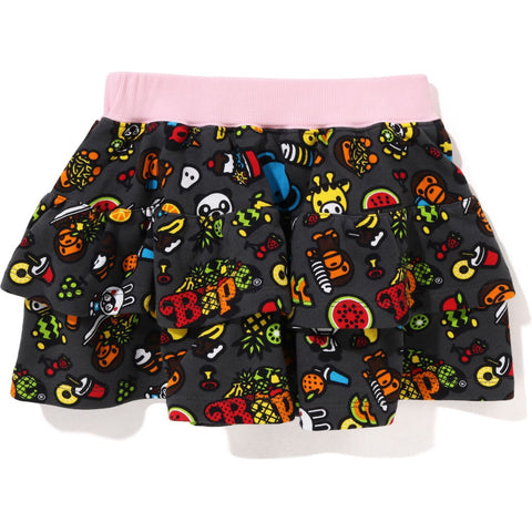 BABY MILO MIXED FRUIT FRILL SKIRT KIDS