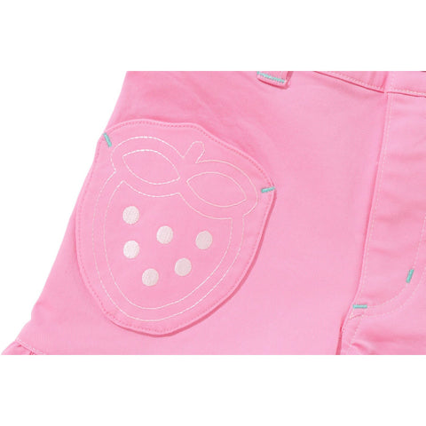 BABY MILO STRAWBERRY FRILL SHORTS KIDS