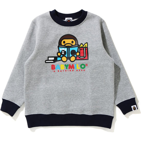 MILO READING BOOK CREWNECK KIDS