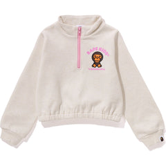 BABY MILO HALF ZIP SWEATSHIRT KIDS
