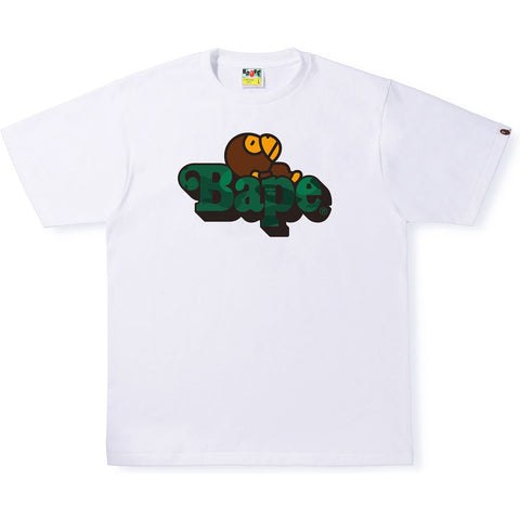 COLOR CAMO MILO ON BAPE TEE MENS