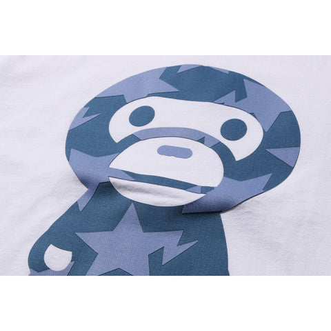 DENIM STA PATTERN BIG BABY MILO TEE LADIES