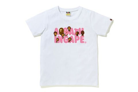 A BATHING APE MILO TEE LADIES