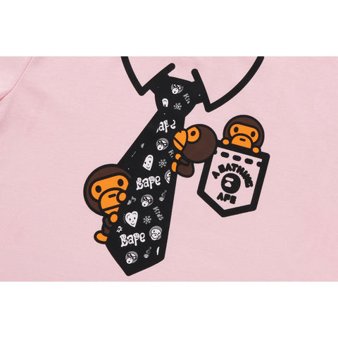 BAPE KIDS X CHOCOMOO TIE PRINT TEE PAKE SET KIDS