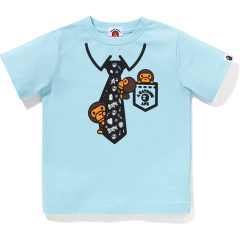 BAPE KIDS X CHOCOMOO TIE PRINT TEE PAKE SET KIDS