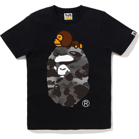 GRID CAMO MILO ON BIG APE TEE LADIES