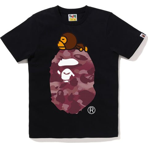 GRID CAMO MILO ON BIG APE TEE LADIES