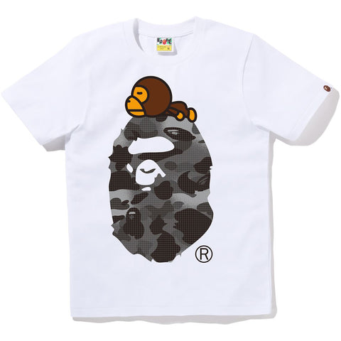 GRID CAMO MILO ON BIG APE TEE LADIES