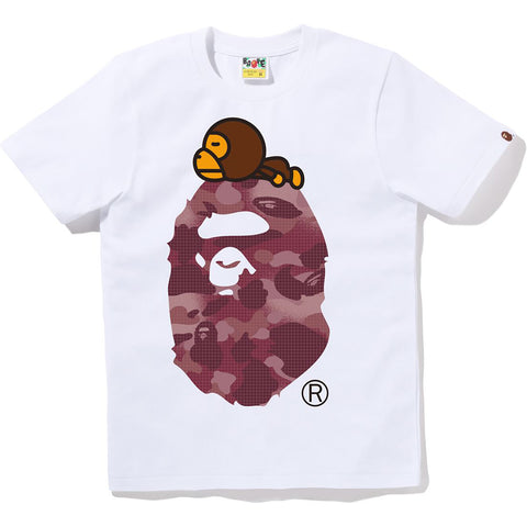 GRID CAMO MILO ON BIG APE TEE LADIES