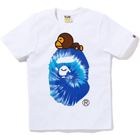 TIE DYE MILO ON BIG APE TEE LADIES
