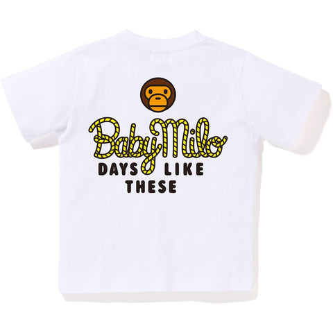 BABY MILO CHAMPION POCKET PRINT TEE KIDS