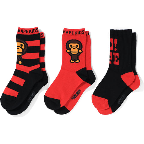BABY MILO SOCKS 3P SET KIDS